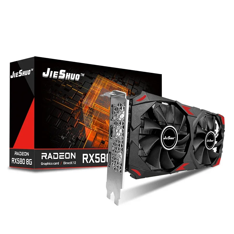 JIESHUO Grafische Kaarten AMD  - Rx 580 8Gb 2048Sp Gpu recensie en prijs